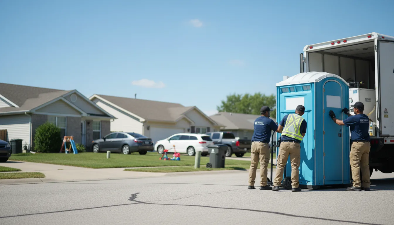 Standard Porta Potty Rentals in Tonganoxie, KS near me